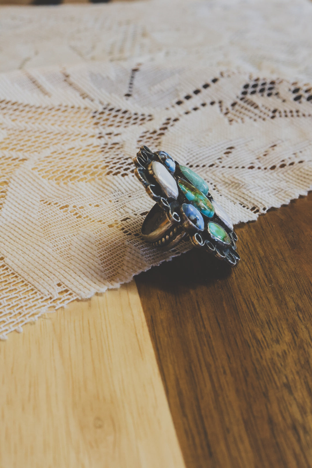 Statement cluster ring 🥀