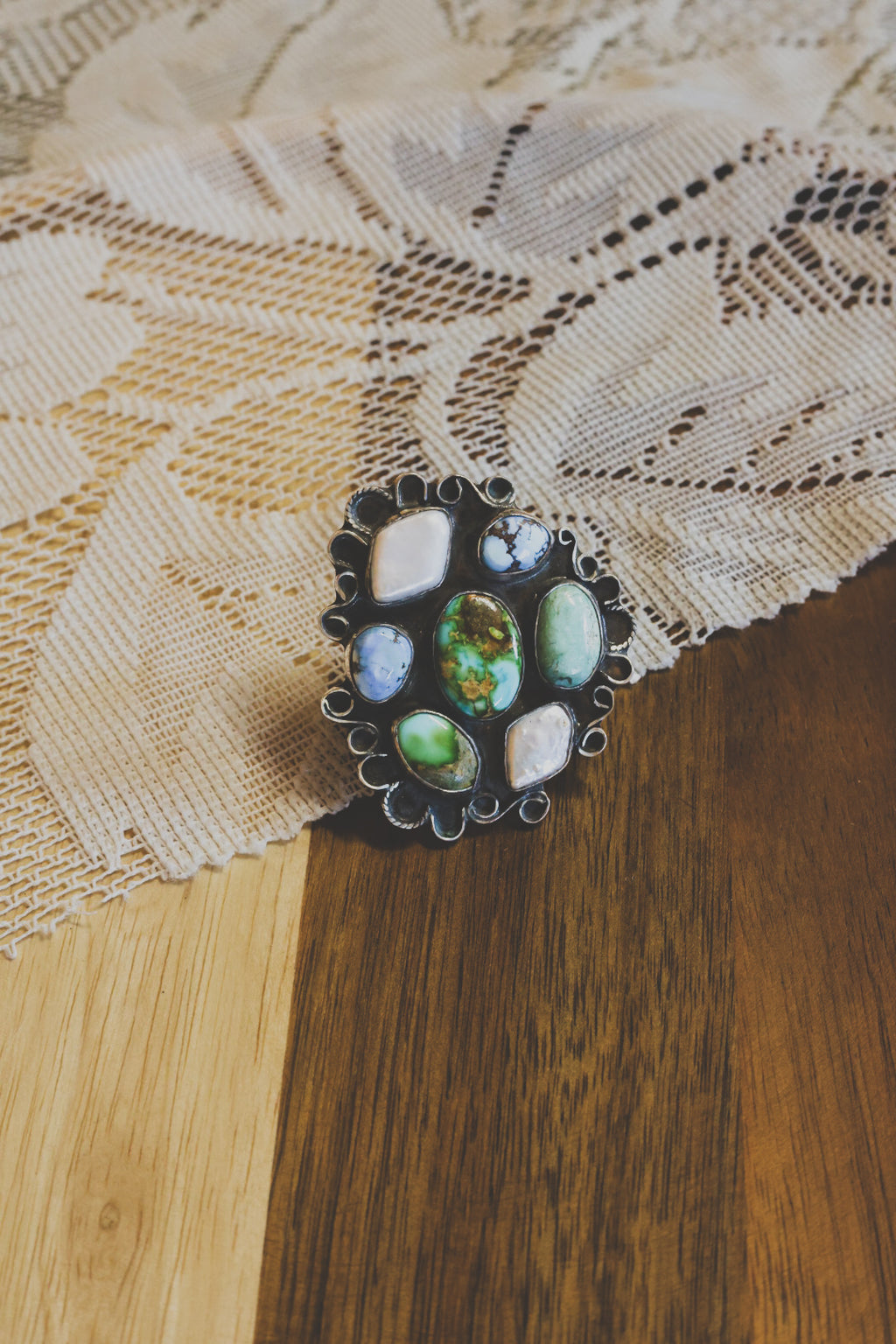 Statement cluster ring 🥀