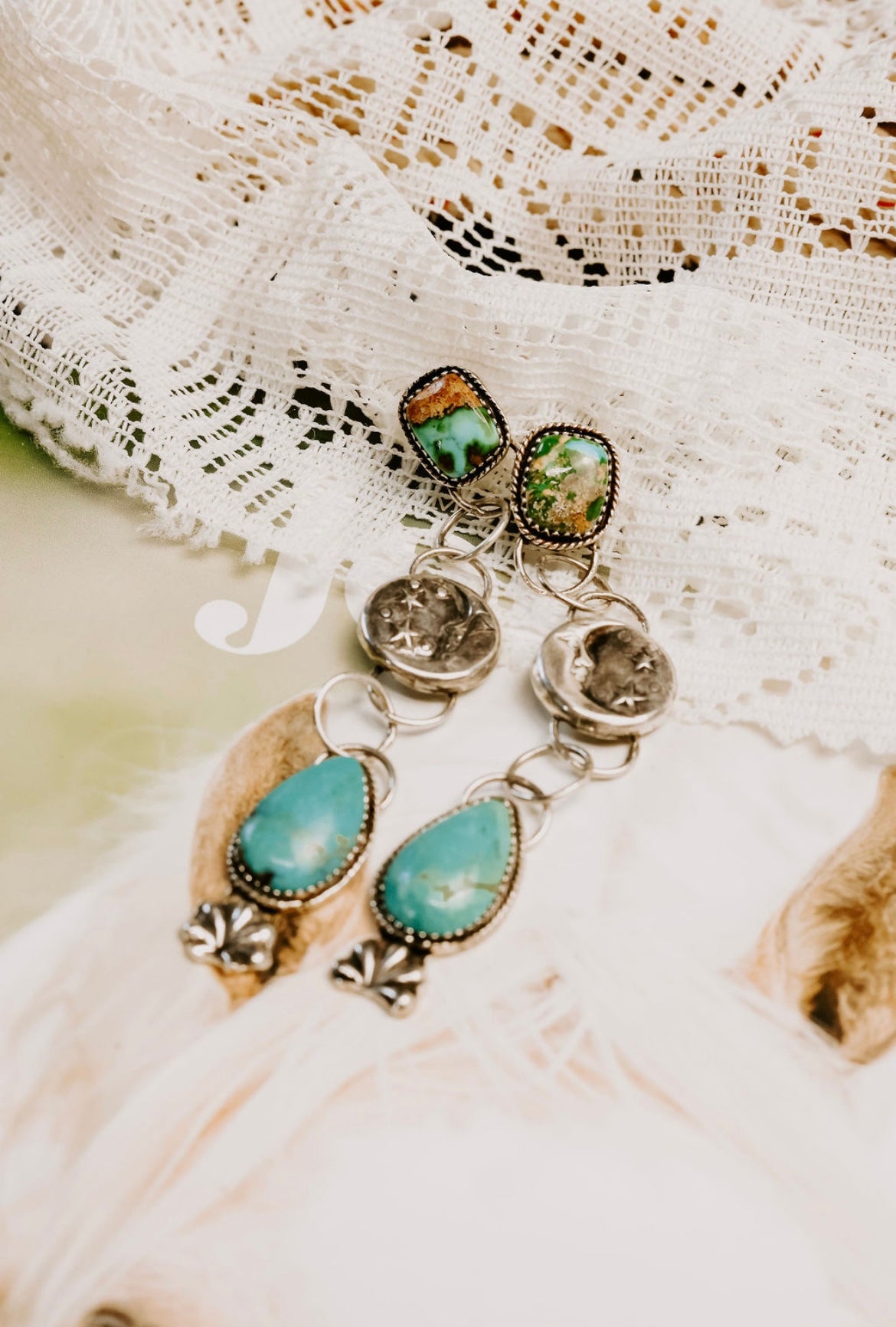 Man in the moon earring’s