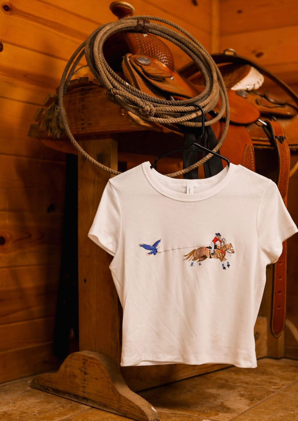 Patriotic Lady Baby Tee