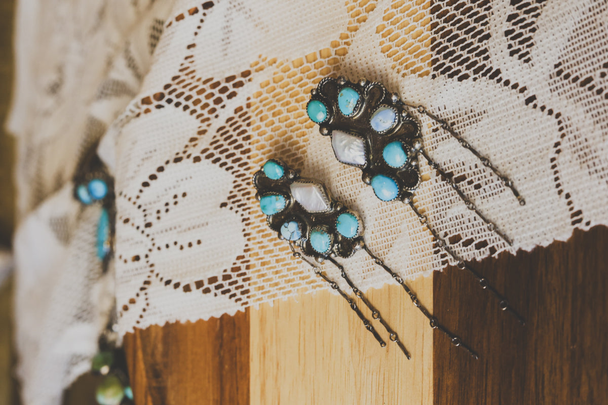 Duster half cluster earrings 🫀