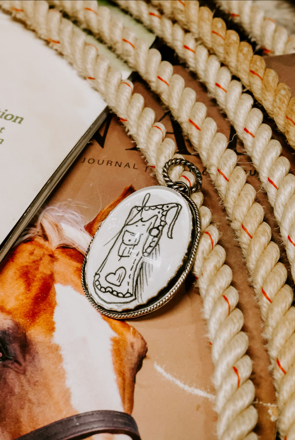 Summer time Chappin’ pendant