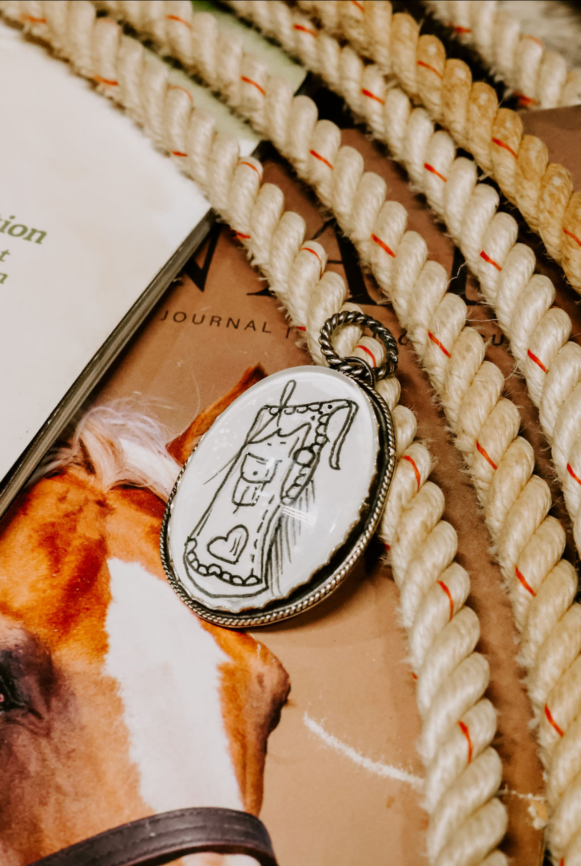 Summer time Chappin’ pendant
