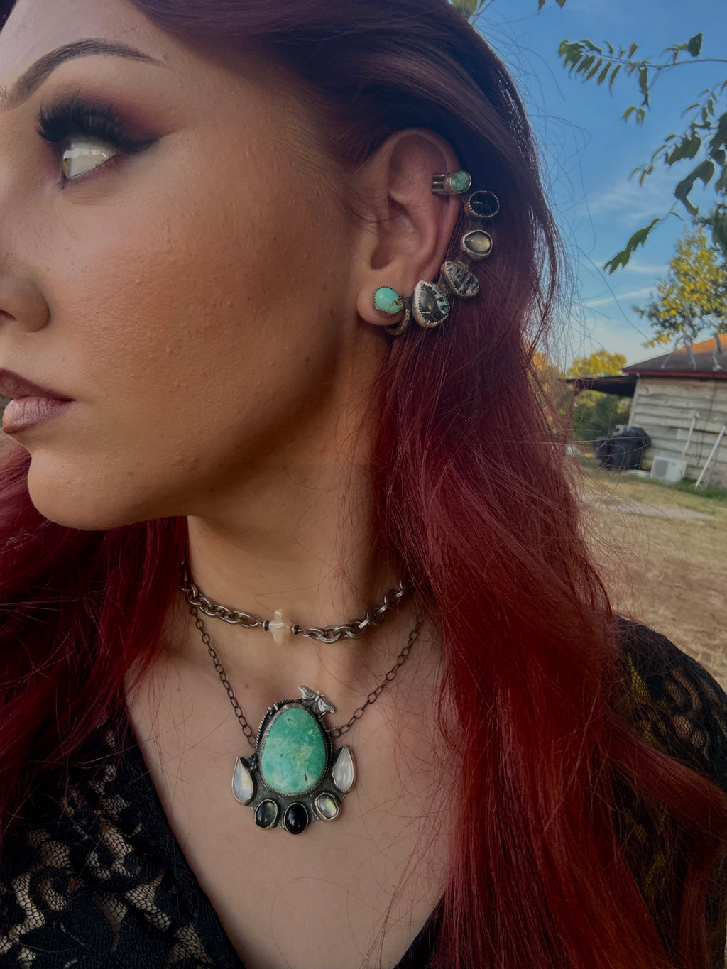 Moth Woman necklace 🖤