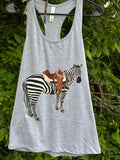 Zebra Racerback
