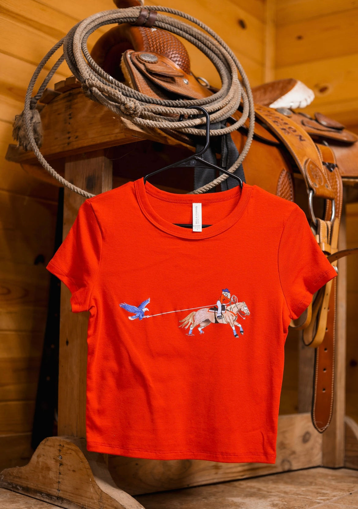 Patriotic Lady Baby Tee