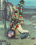 Mama cowpoke Bronze Conco girl