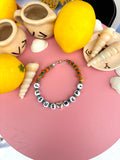 Jesus Wept bracelet 🩵🧡
