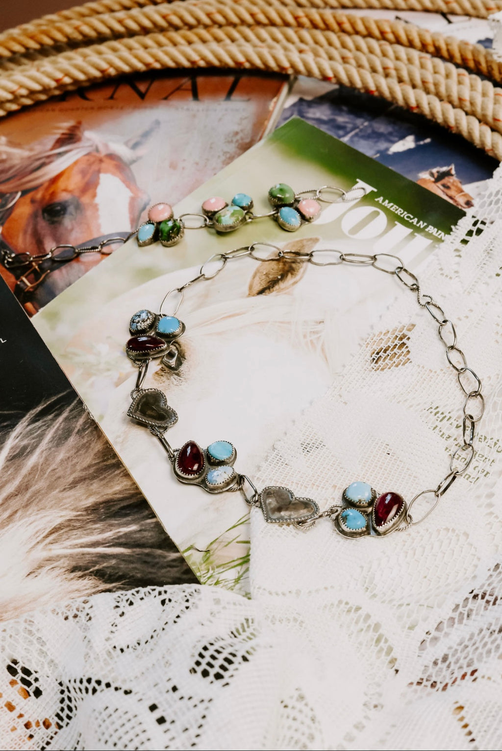 Queen of hearts necklace